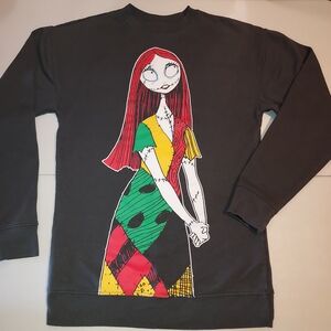 Disney Black Nightmare Before Christmas Sweatshirt